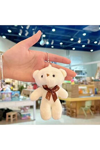 Wolawood Yumoş Plush Teddy Bear Keychain Cute Cute Mini Bag Accessory Surprise Bear Stylish Elegant Gift