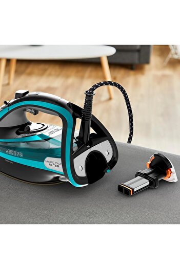 TEFAL Premium Ultimate Pure Kireç Avcısı Buharlı Ütü - Özel Taban Teknolojisi - Şık Tasarım