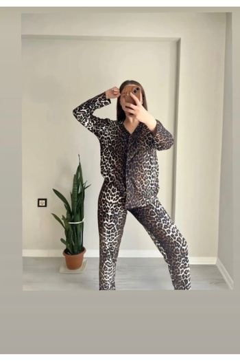 Rüyam Leopard print pajama set