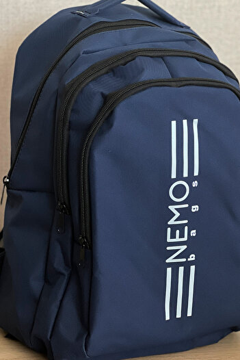 NEMO BAGS Unisex Laci Backpack Large Size Travel School Bag, Sports Bag, 16.9 Inch, 45X30X15Cm 24Lt