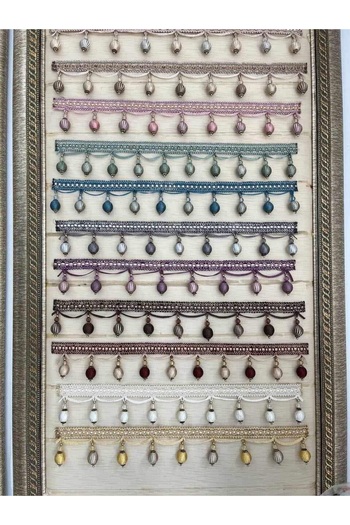 Helezoni Curtain Icicle, Tassel Watermelon Fringe 1 Meter
