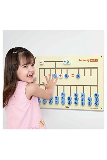 Viga Toys Jucarie De Perete, Invata Matematica!