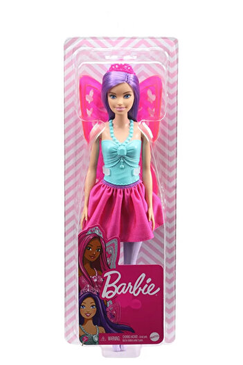 mattel Barbie Fairy Barbie Doll With Purple Hair