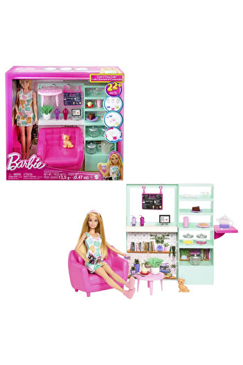 mattel Barbie Barbie Doll And Teapot Set