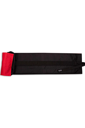 Koh-İ Noor Hardmuth Roll-up Pencil Case For 72 Writing Instruments, Red