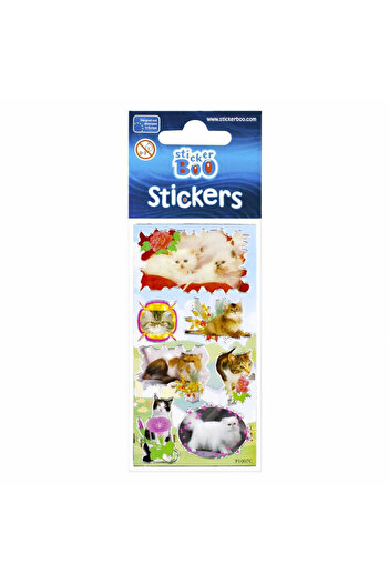Micostore Kitten stickers, stickers for creative projects for children
