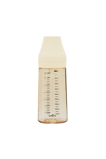 Spectra Biberon Premium Anti-colic cu Tetină în S, Galben (260 ml)