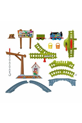 mattel Thomas Locomotiva cu Tanc - Set de joacă Thomas livrează vopseaua