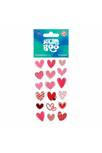 Micostore Heart Stickers, Valentine's Day, Love Stickers, Stickers For Creative Activities For Children