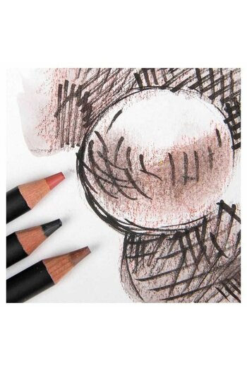 POSCA Set of 36 Colored Pencils, Oily Wax, Kpe-200