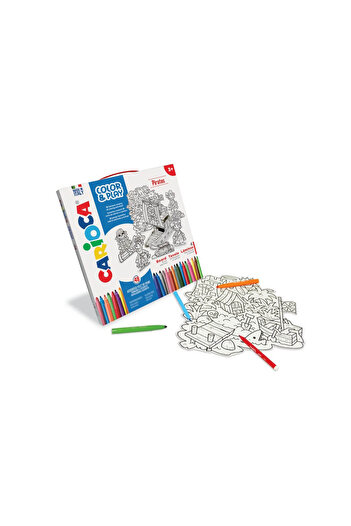CARIOCA Creative Build and Color Set - Color & Play Pirates