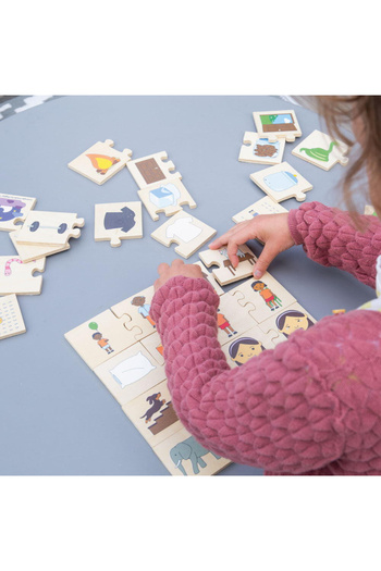 BigJigs Wooden puzzle - Opposite notions