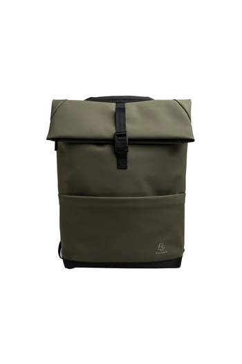 Exacompta 15.6" Laptop Backpack, Modern Design, With 2 Large Pockets, Khaki Color