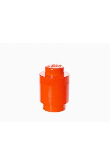 LEGO Storage Boxes Round Storage Box 1 Red