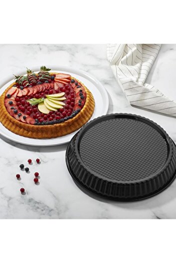 Sinbo Yanmaz Yapışmaz Emaye Turta Kek Kalıbı 30cm