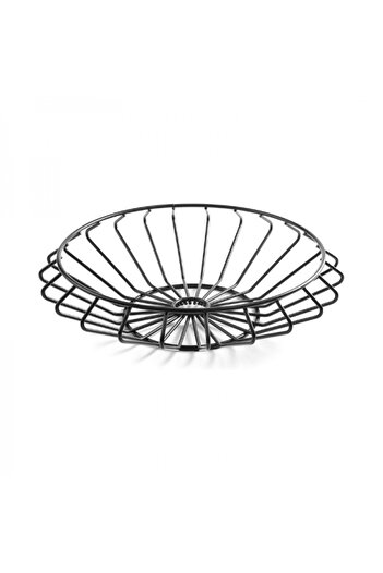 Lacor Steel fruit basket, 34x9.5 cm