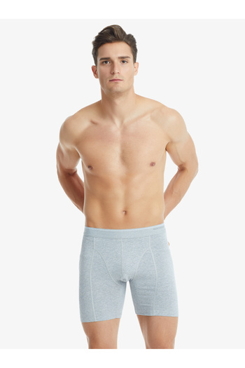 Blackspade Men's Retro Boxers - Cotton Elastane, Tender Cotton 9216, Gray Melange