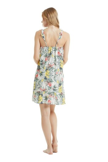 Blackspade Women's Nightgown 60075 - Printed
