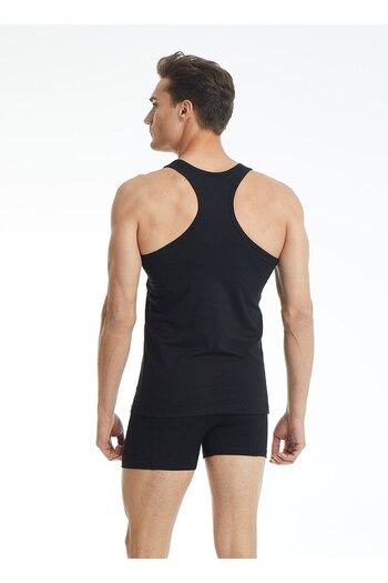 Blackspade Men's Undershirt Loose Fit 9226 - Black