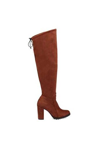 Tergan Taba Vegan Kadın Klasik Çizme - K23K1CM67024-S4W