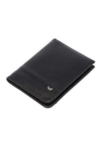 Tergan Black Genuine Leather Unisex Credit Card Holder - S1Kk00001663-B06