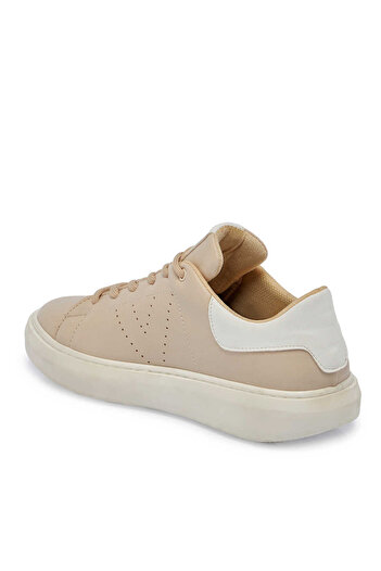 Tergan Bej Vegan Kadın Sneaker - K23S1AY66896-D67