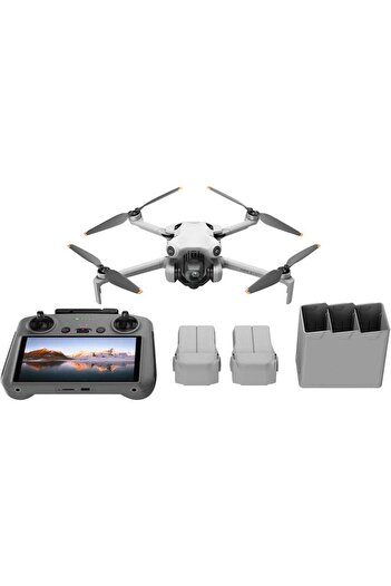 DJI Mini 4 Pro Fly More Combo Plus, Folding Mini-Drone 4K HDR Camera, 2 Extra Batteries- UAE Version