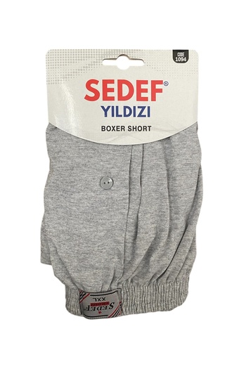 DONLİZZA Pearl Star Men's Boxer Short Gray