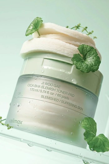 Celimax Ji Woo Gae Cica BHA Blemish Toner Pad(GLOBALCARE)