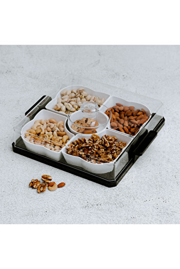 ROYALFORD Square Acrylic Candy Tray, Beautiful Centrepiece, RF10339