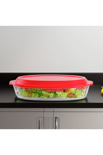 ROYALFORD 1.4 L Glass Baking Dish with Lid-RF12198