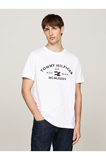 Tommy Hilfiger Tommy Hilfiger Men White S/S T-Shirt