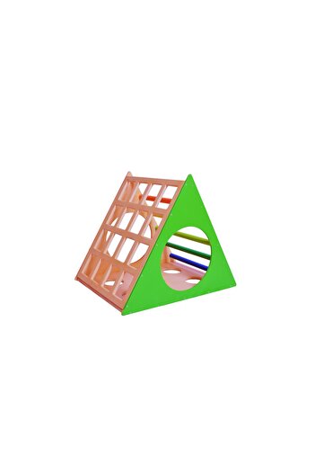 Woodnjoy Ahşap Üçgen Pikler Prizma