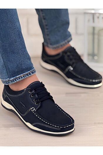 OXİ Ayakkabix Tems Genuine Leather Summer Men's Shoes