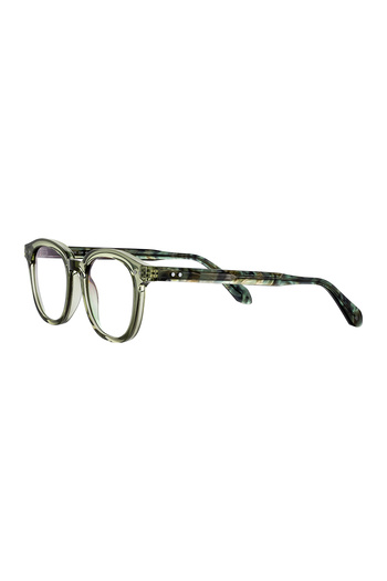 EYE OF HORUS Aventurin-3000-M C4 Khaki Acetate Blue Light Screen Glasses