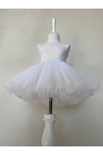 MODA FUSTA TUTU ALBĂ (PUFFY, TUL HAYAL)