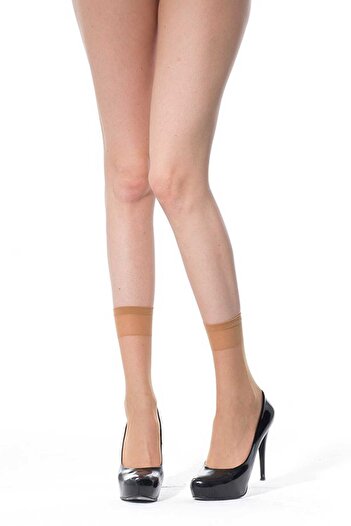 Müjde 12 Pieces Fit Socks 15 denier 57 Skin