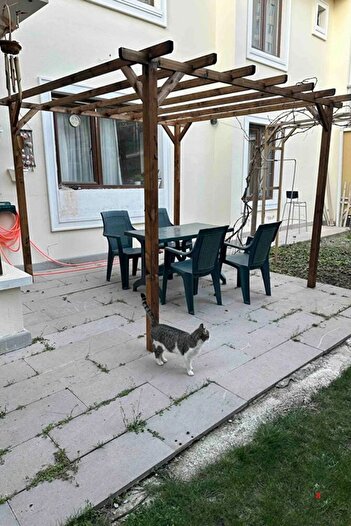 Loolpi Home Ahşap Pergole Çardak Bahçe Tentesi Kamelya Metal Montaj Ayakları Hediye