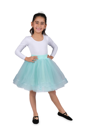 LULLY KİDS Lined Tulle Tutu Skirt Suitable for Girls' Special Occasions/Party Use