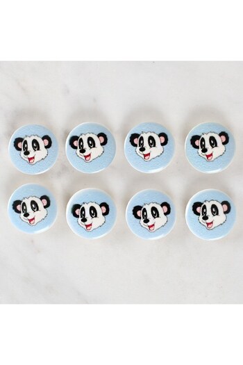 CT STONES Loren Crafts 8-Piece Panda Button - 1059
