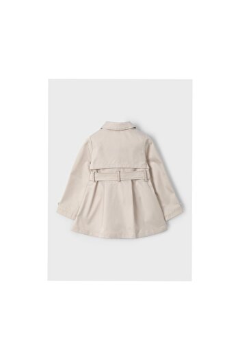 MAYORAL 3413 Girl's Trench Coat with Bow