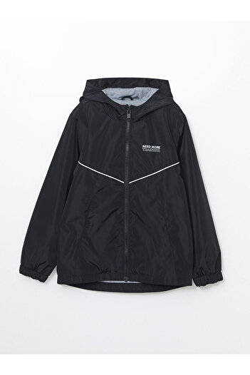 LC Waikiki Lcw Kids Hooded Reflective Detailed Boy's Coat