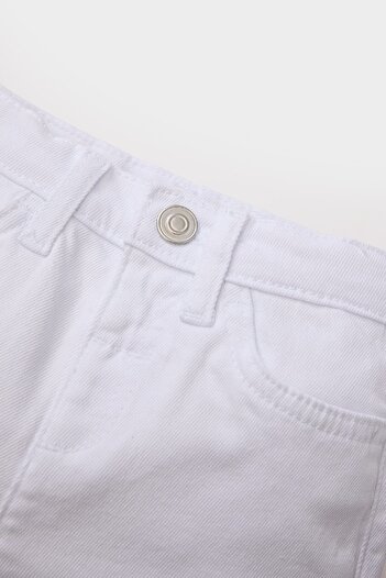 DeFacto Baby Boy White Jean Shorts C2286A525Sm
