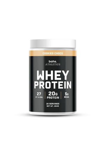 bahs. Whey Protein Powder - Cookies Choco - 16 Servings - 464Gr