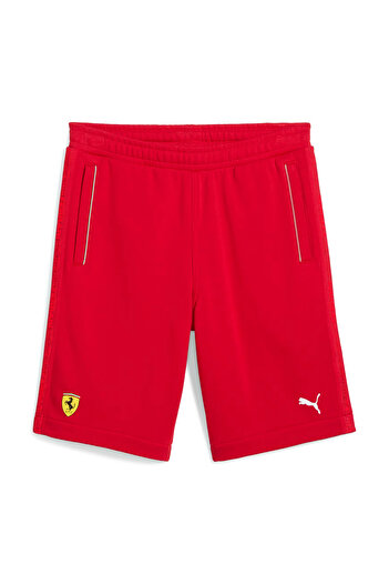 Puma Ferrari Race Erkek Kırmızı Günlük Stil Şort 63018402