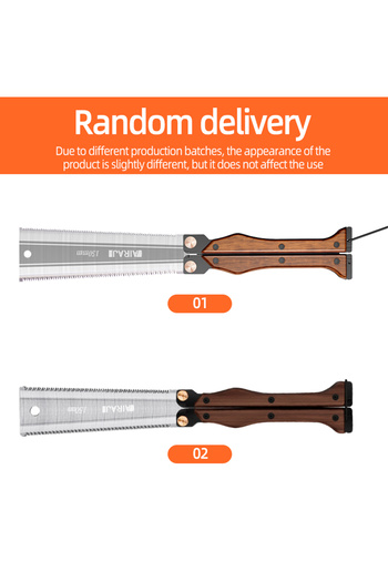 Choice New folding saw AIRAJ Double-Sided Folding Saw Gardening Pruning Saw Outdoor Camping Industrial Grad