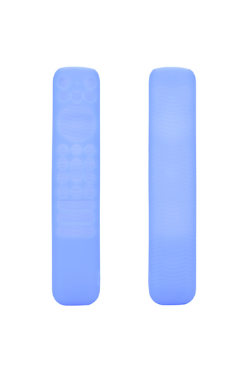 Choice babyblue Silicone Remote Control Cover Case with Lanyard Anti Slip Television Remote Cover All Inclu