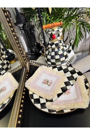 Merve Kaymakcı Mackenzie Suitable Presentation Napkin - Pembecik