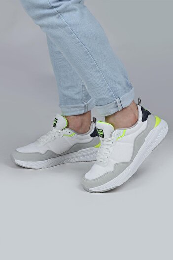 Jump 28040 Λευκό - Γκρι Ανδρικό Sneaker Casual Sneakers