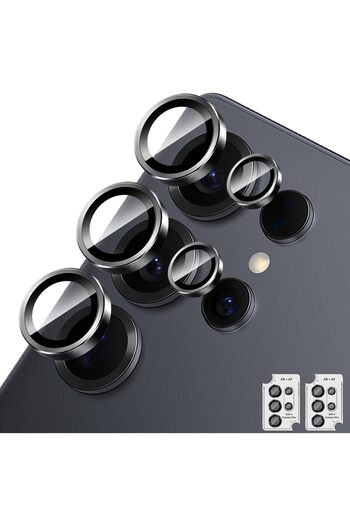 AWH Camera Protection for Samsung S25 Ultra 5G, 9H Tempered Glass, Metal Lens Film, Anti-Scratch